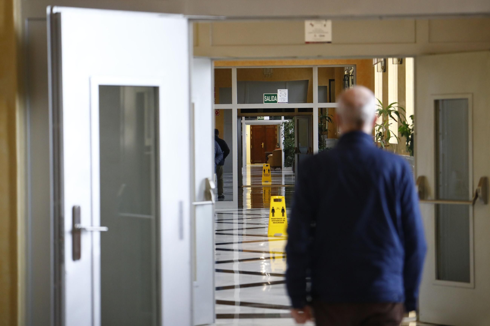 Pasillos del Rectorado de la Universidad de Córdoba.