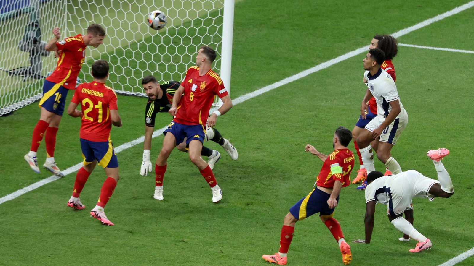Las mejores fotos del título de España ante Inglaterra