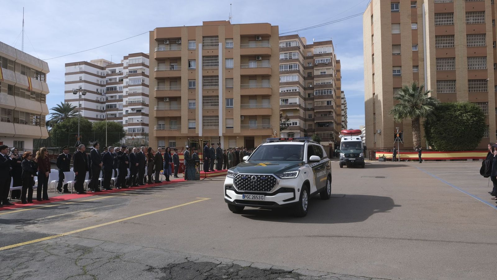 Las imágenes de la toma de posesión del nuevo coronel jefe de la Guardia Civil de Almería