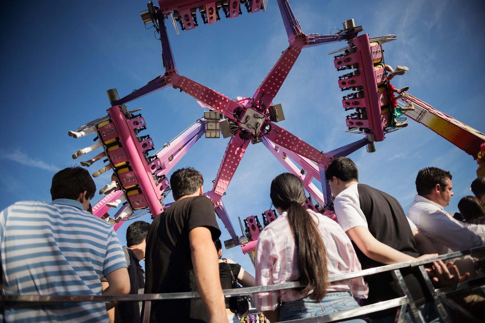 Imágenes del ambiente el martes en la Feria de Jerez 2024