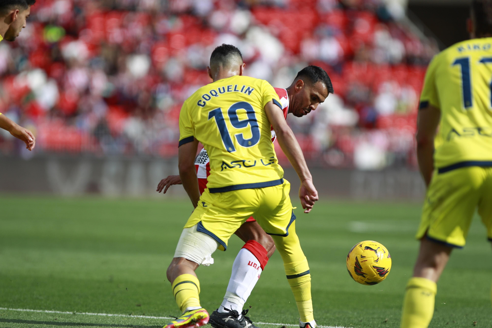 Las mejores imágenes del partido de fútbol U.D. Almería-Villarreal C.F.