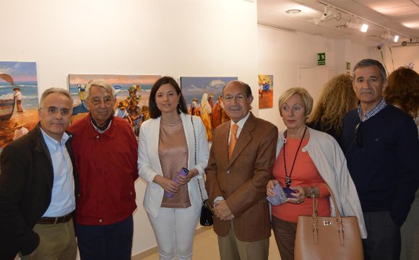 Juan Antonio Lobato, Manuel Baturone, Patricia Cavada, José Carlos Fernández, Lola Barrios y Fernando Belizón.

Foto: Ignacio Casas de Ciria