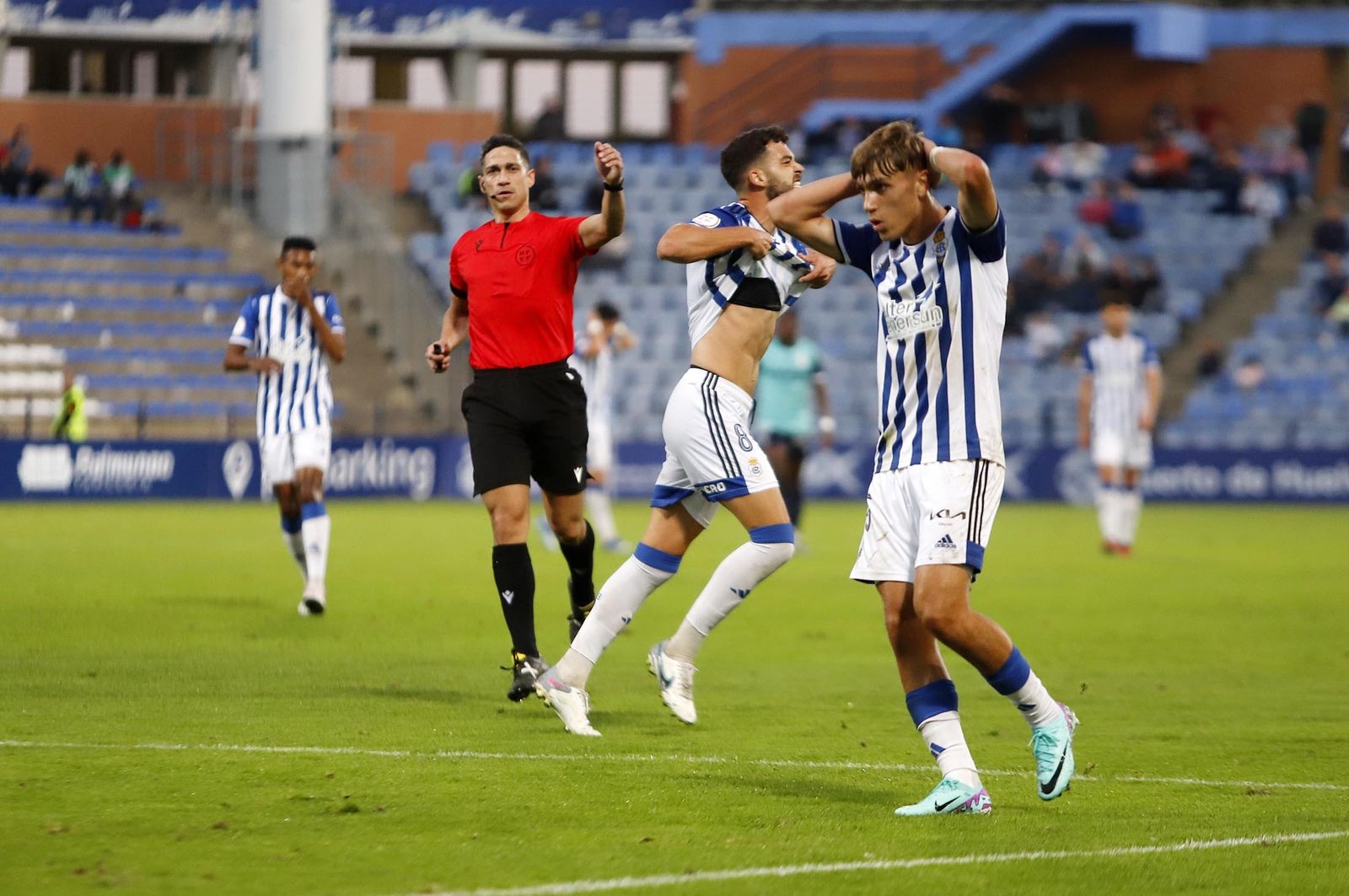 Imágenes del Recreativo Huelva-At Sanluqueño