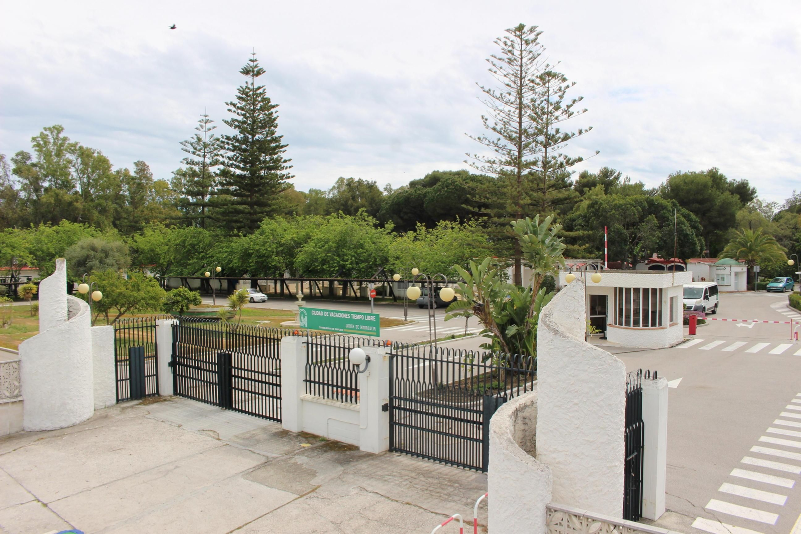 Vista de la Residencia de Tiempo Libre de Marbella.