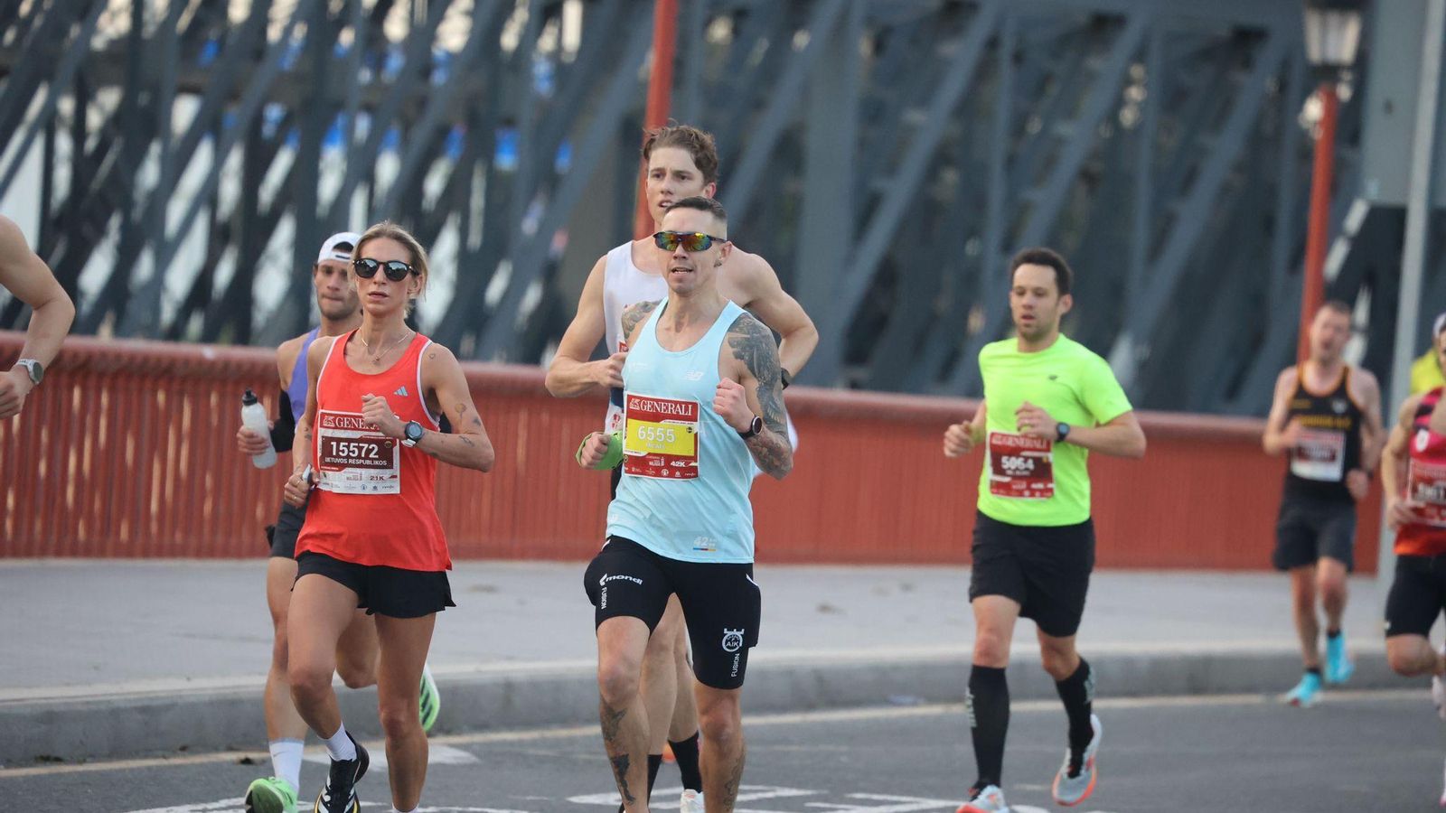 Las mejores fotos de la Maratón de Málaga 2024