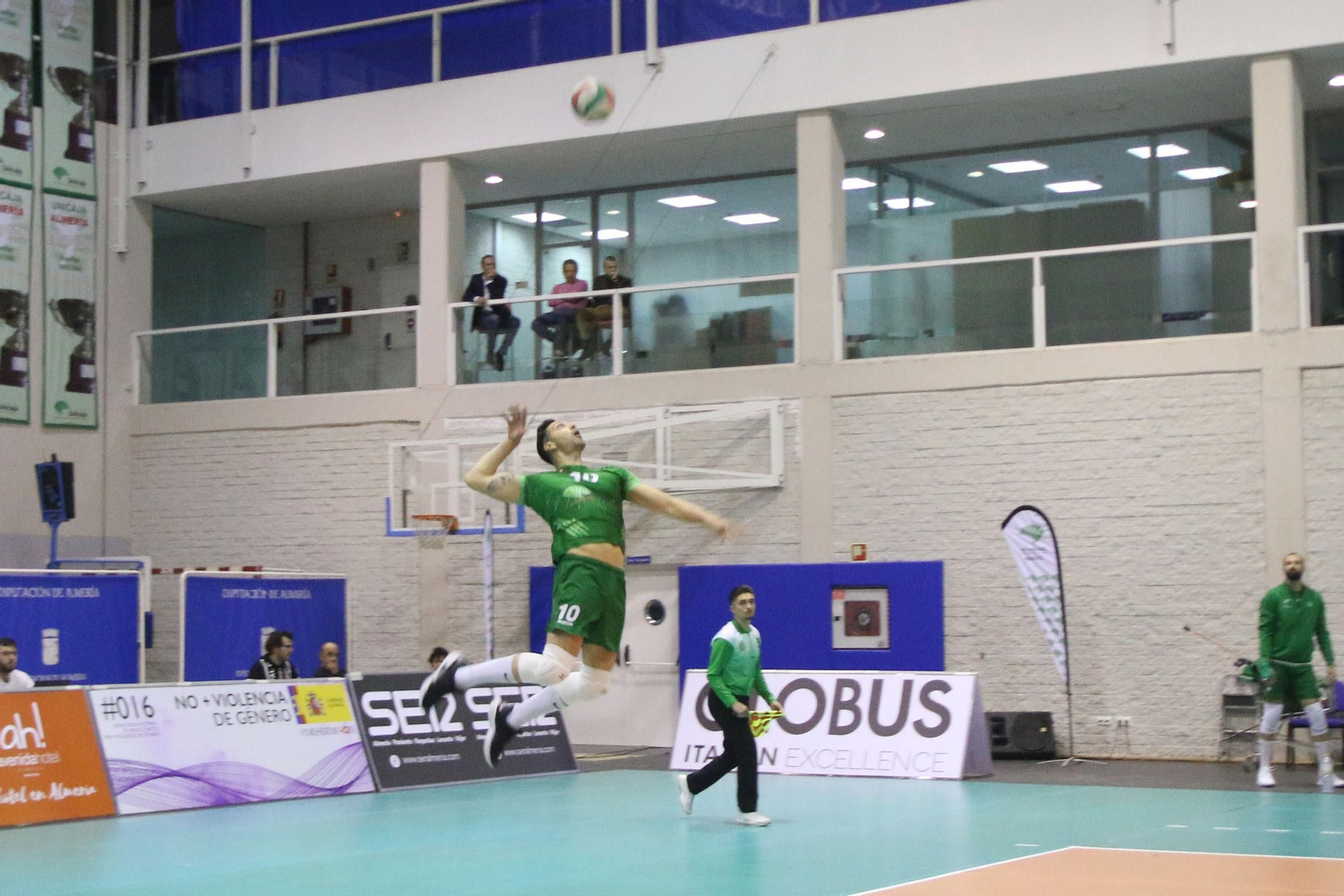 Imágenes del partido de voleibol Unicaja Almería-Ushuaia Ibiza