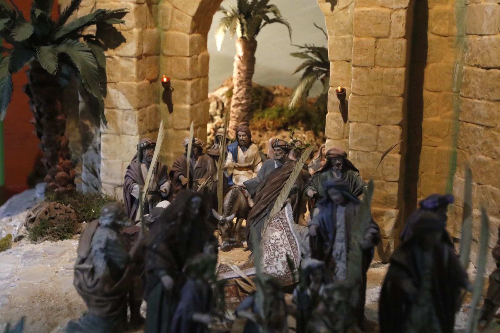 Un recorrido en fotografías por el belén pasionista del centro comercial Zoco de Córdoba