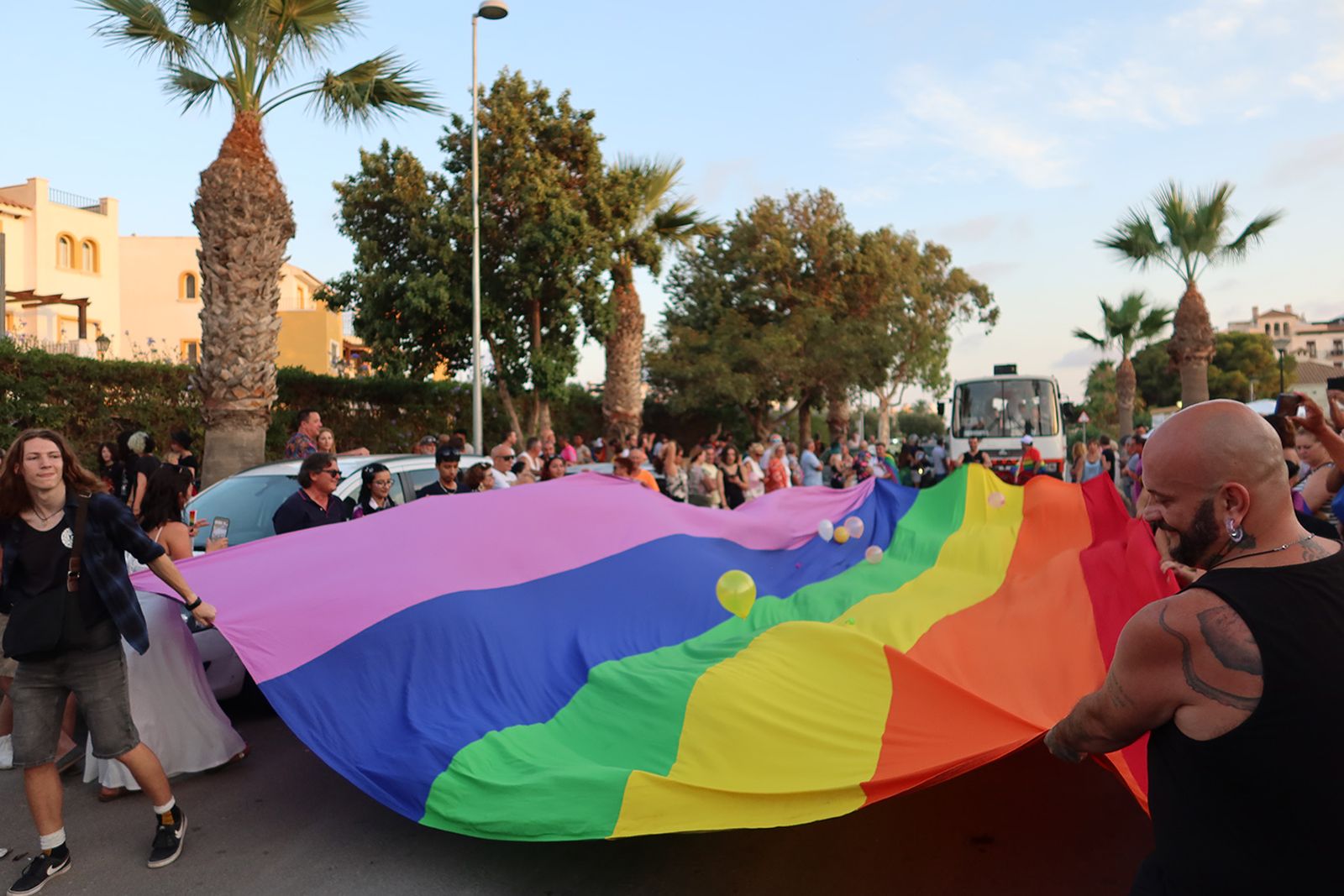 El desfile del Orgullo LGTBIQ de Vera Playa, en imágenes