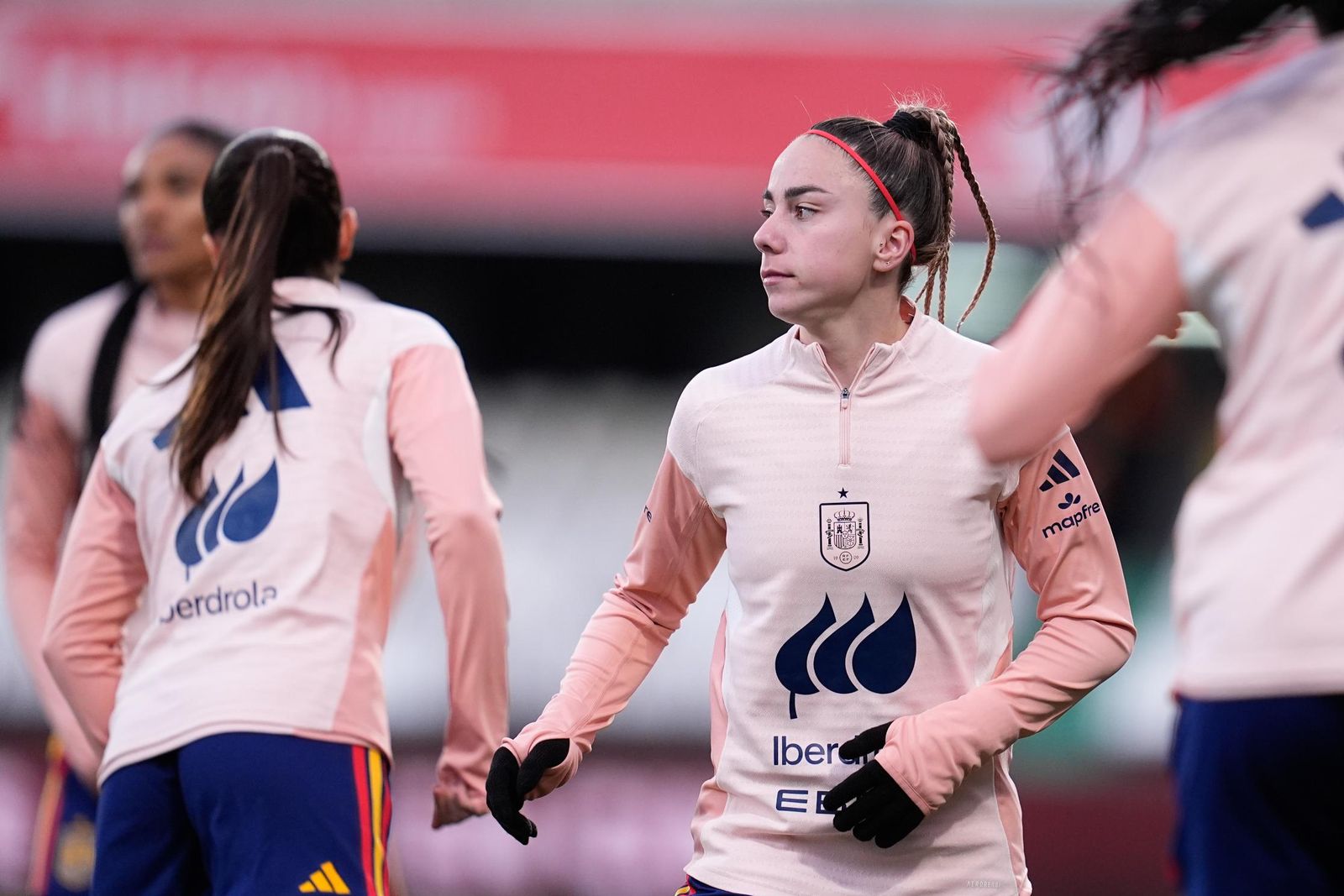 Las fotos del España-Islandia de fútbol femenino