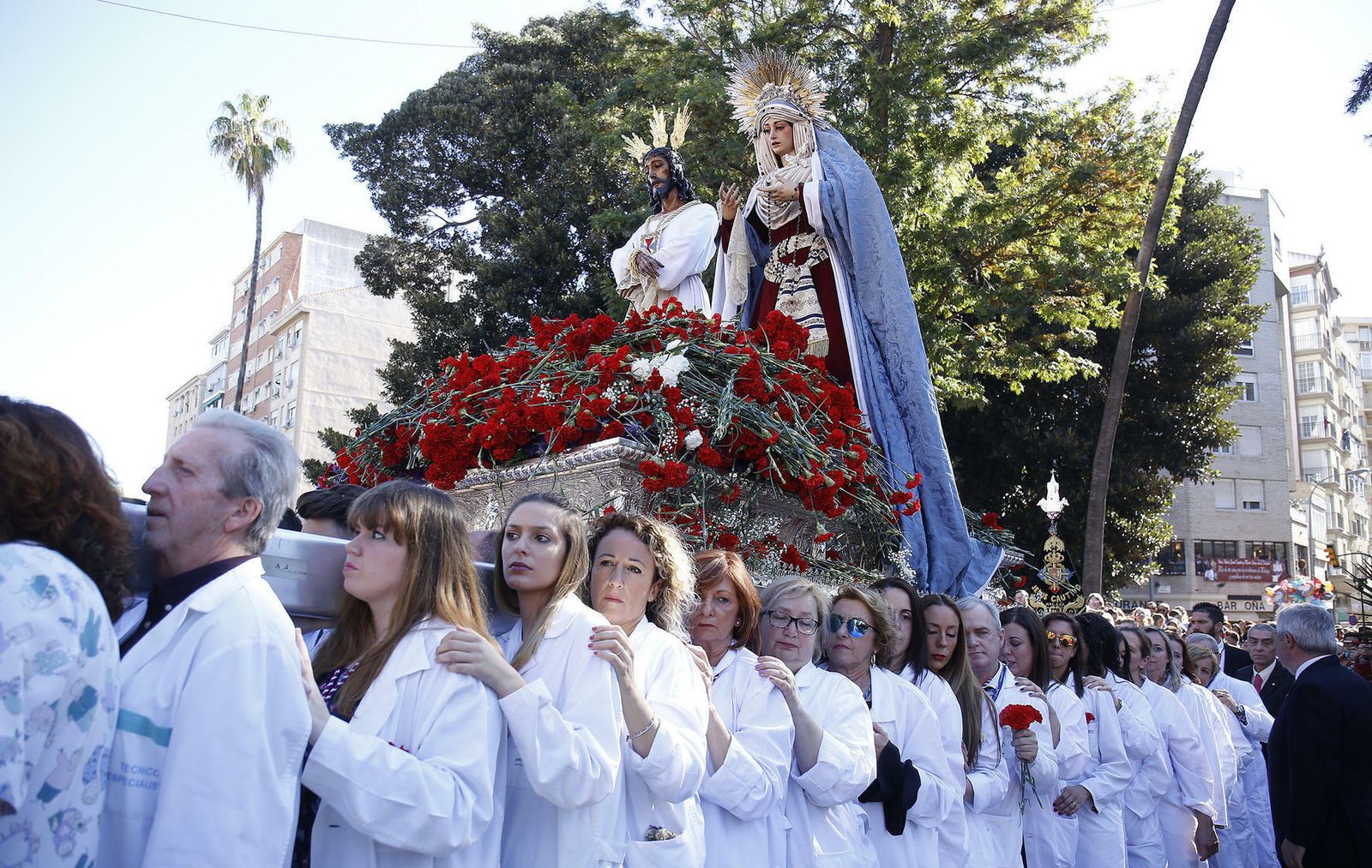 Las fotos del traslado del Cautivo