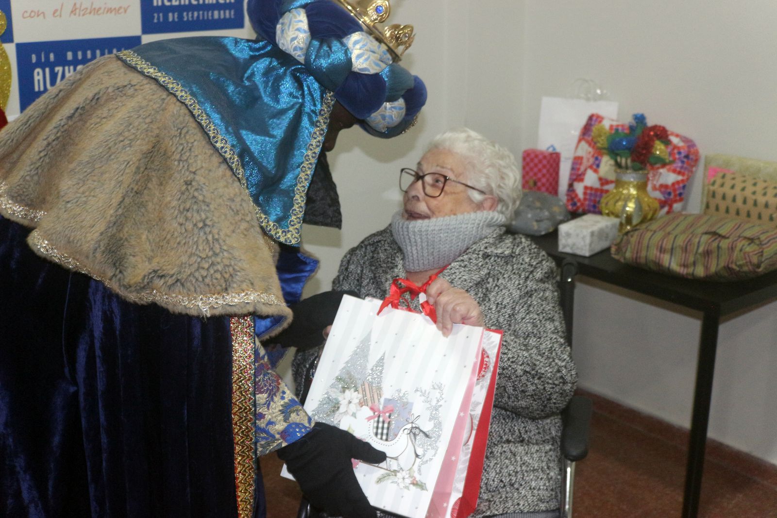 Visita de los Reyes al Centro de Alzheimer 'Las Canteras'
