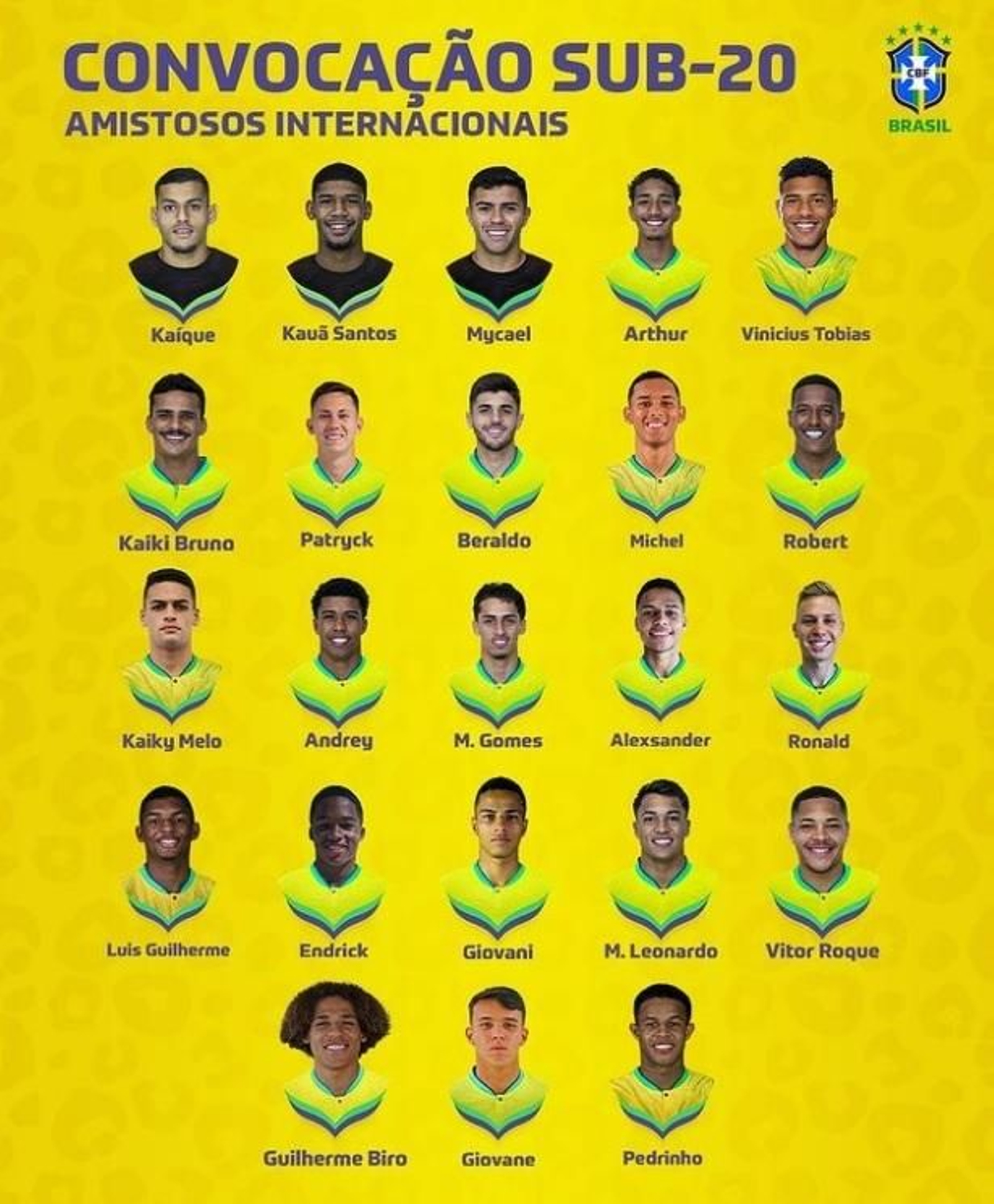 Convocatoria completa