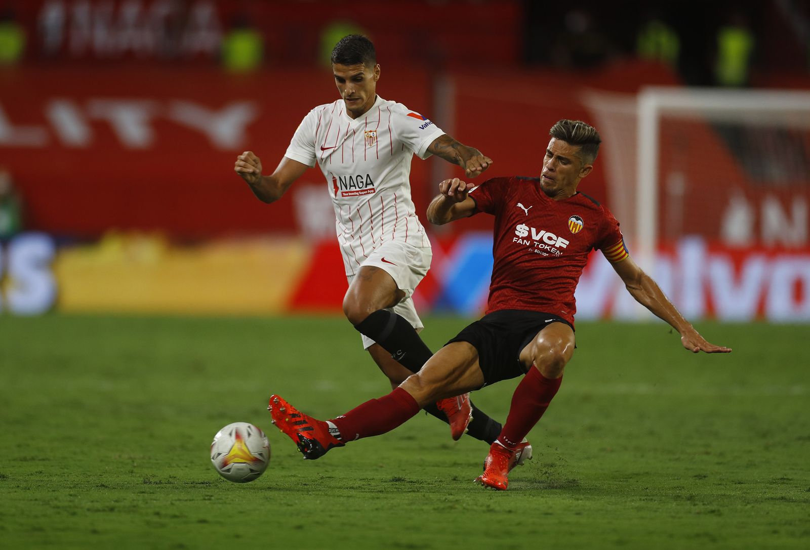 Las imágenes del Sevilla fc-Valencia