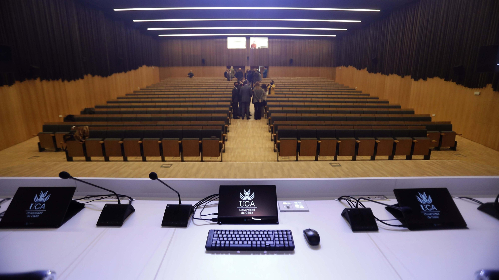 Las fotos del nuevo salón de actos de la Escuela Politécnica Superior de Algeciras