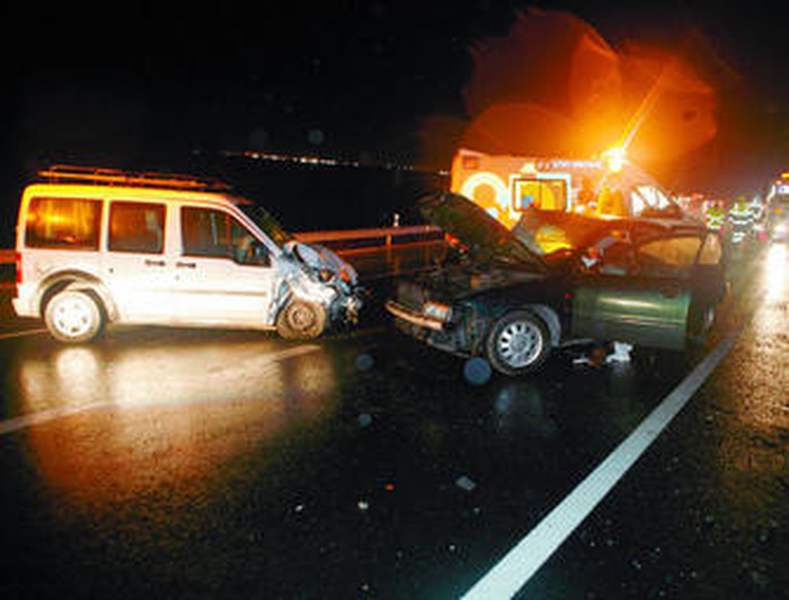 Seis muertos y diez heridos en una jornada trágica en la carretera