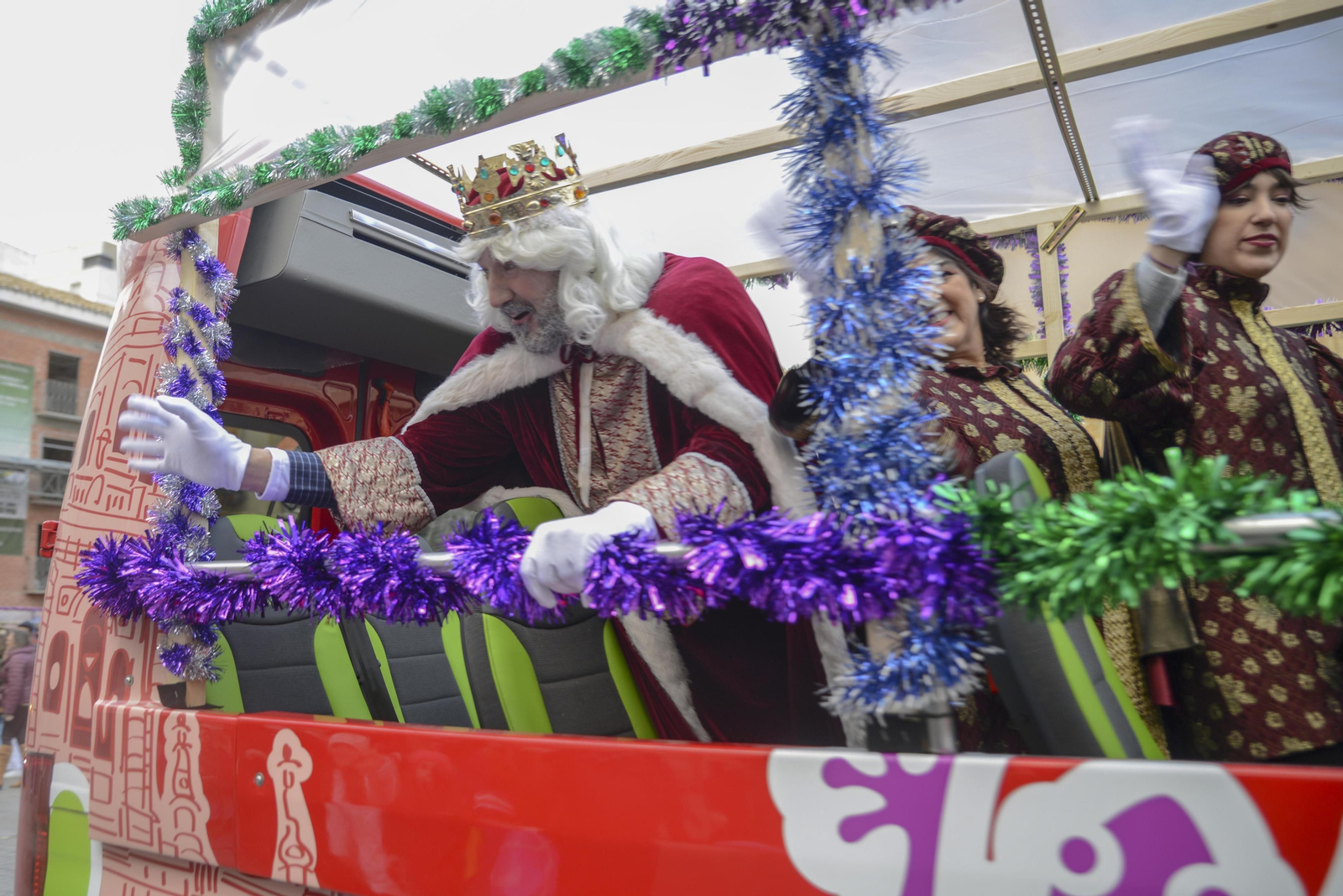 ¡Los Reyes Magos ya están en Jaén! Así ha sido su llegada a la capital