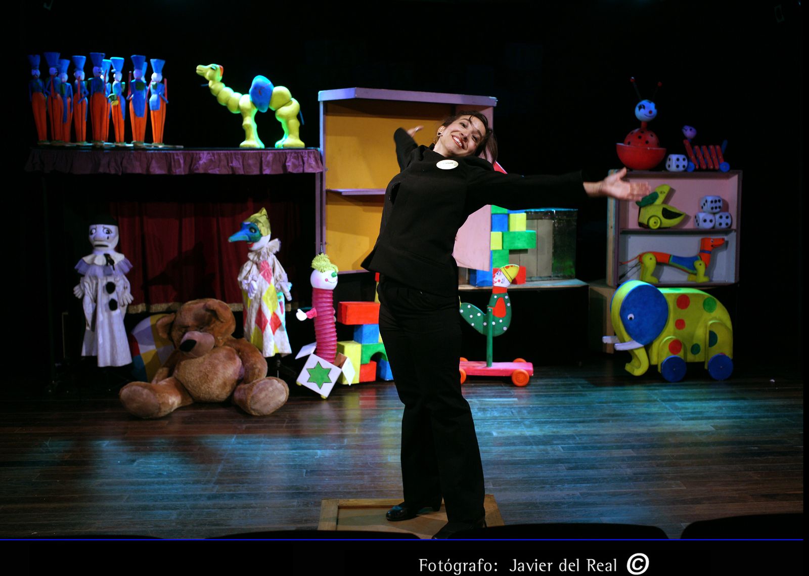 Títeres Etcétera representará 'La caja de los juguetes' en el Teatro Isabel la Católica.