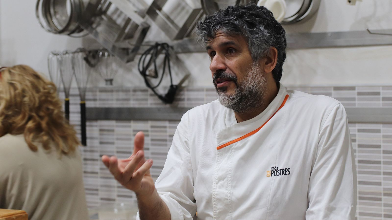 Manu Jara durante una de sus formaciones.