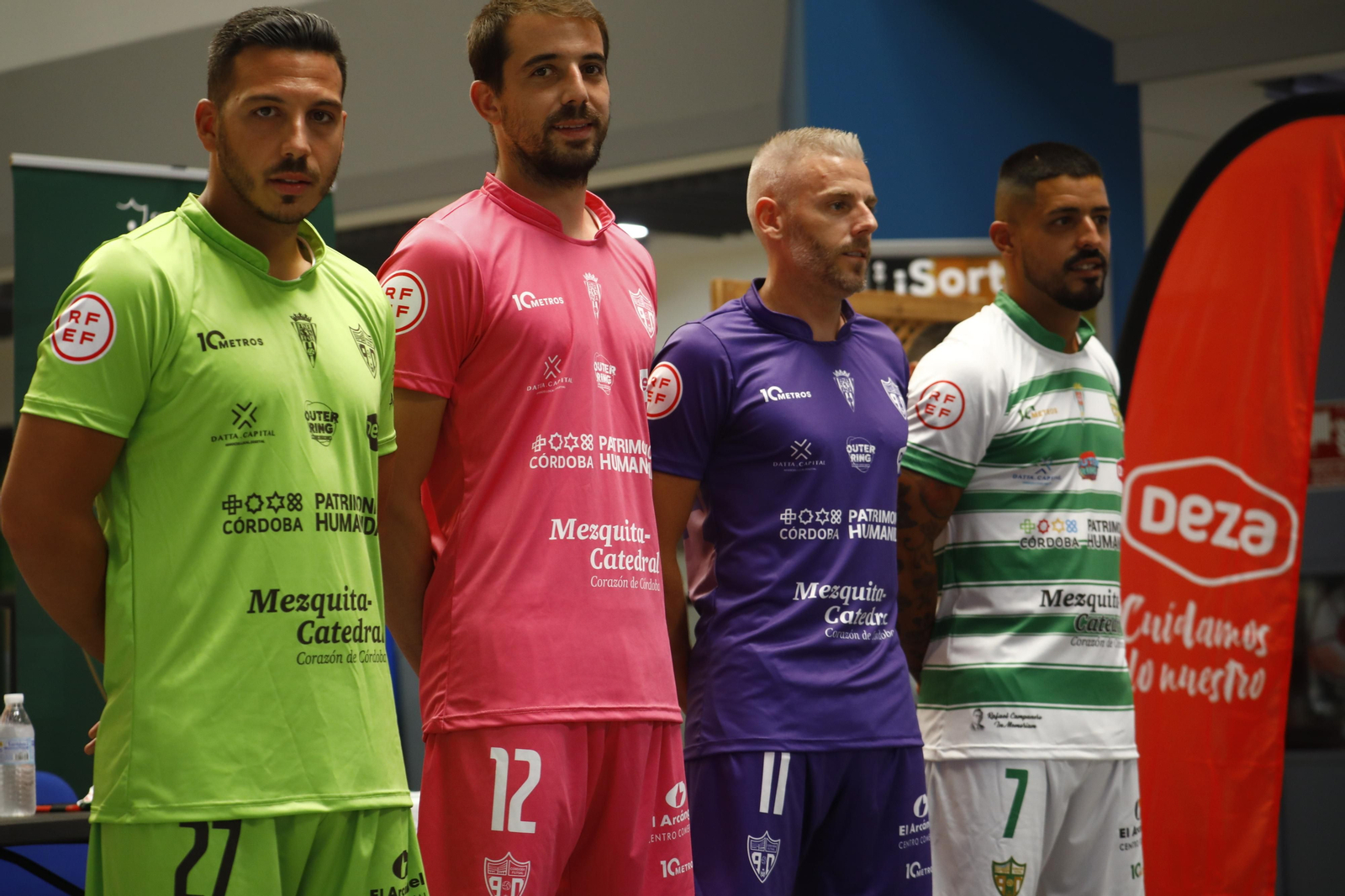 La presentación de las nuevas equipaciones del Córdoba Futsal, en imágenes