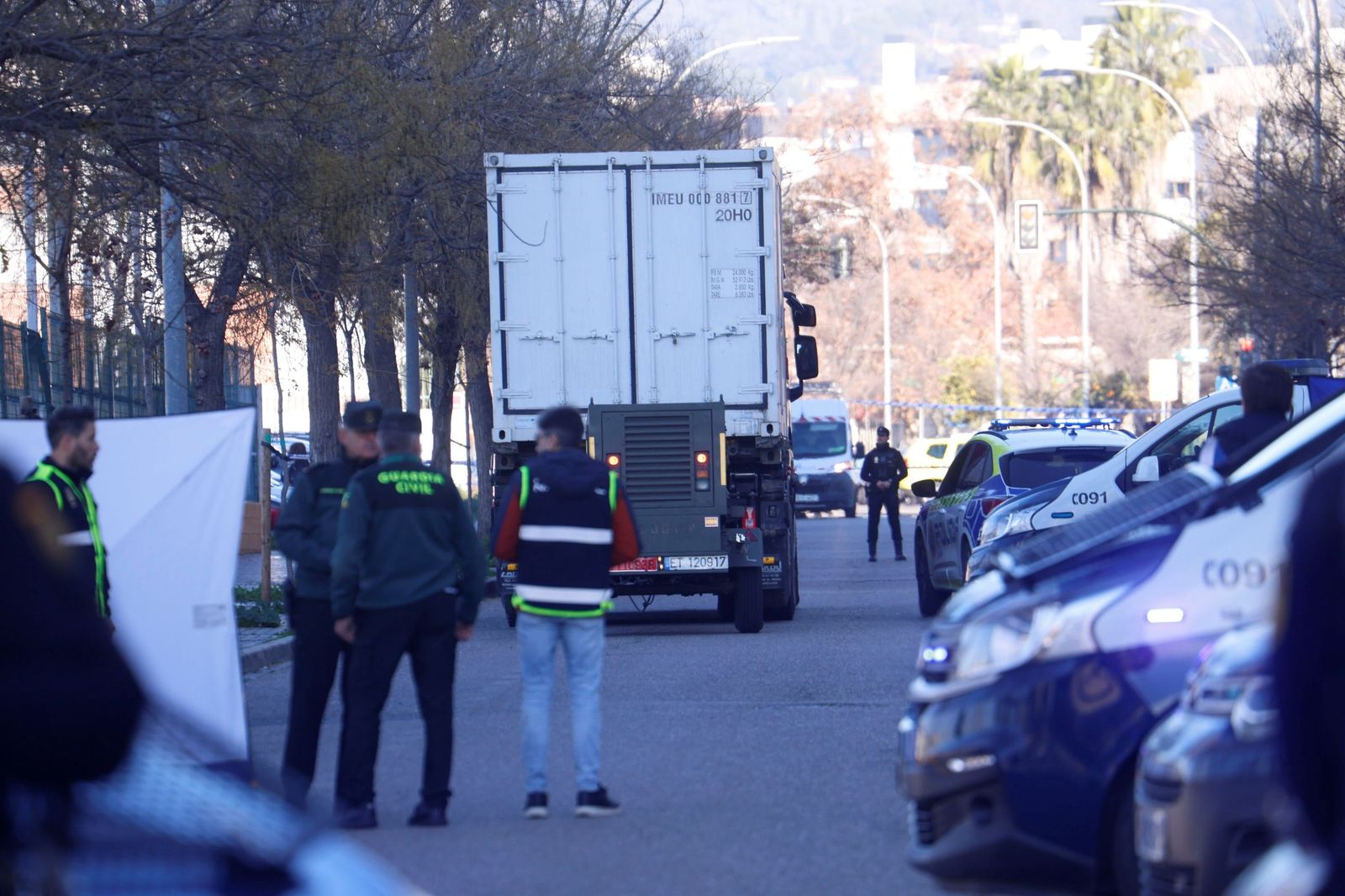 El Instituto de Medicina Legal de Córdoba recibe los primeros cuerpos del accidente de Adamuz