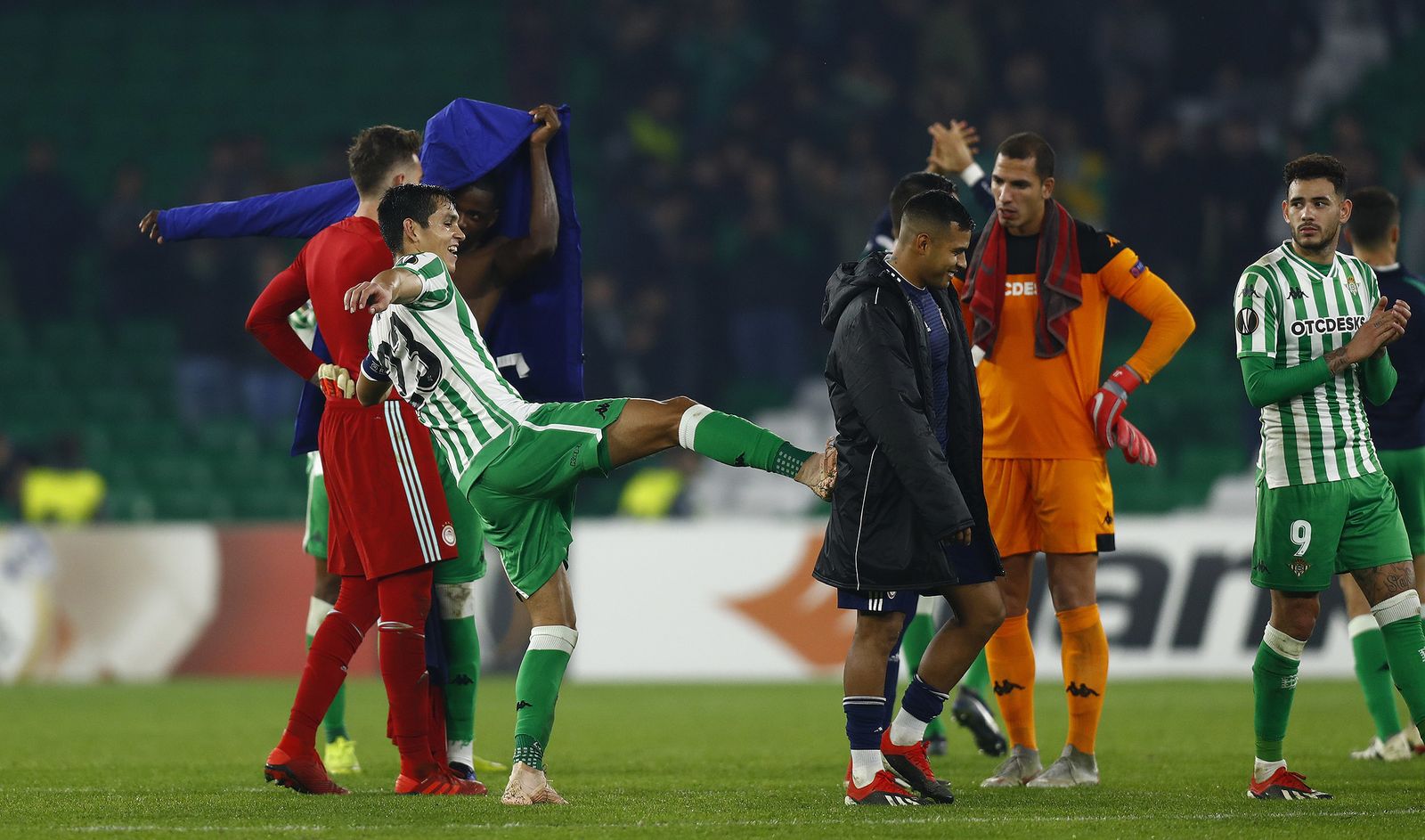 Las imágenes del Betis-Olympiacos