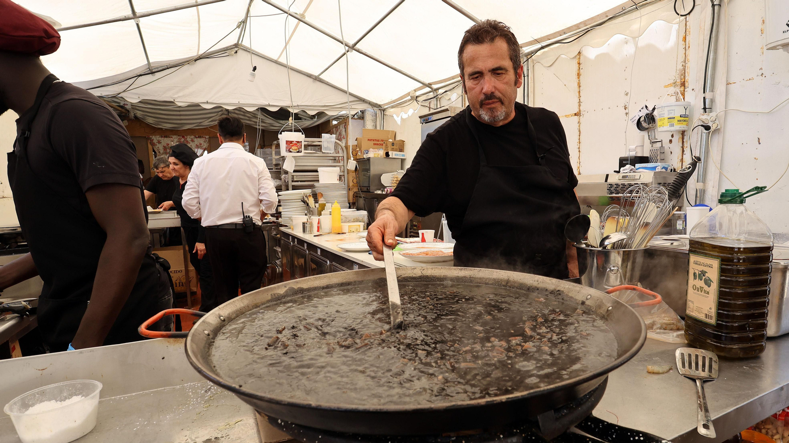 Imágenes del ambiente el miércoles en la Feria de Jerez 2024