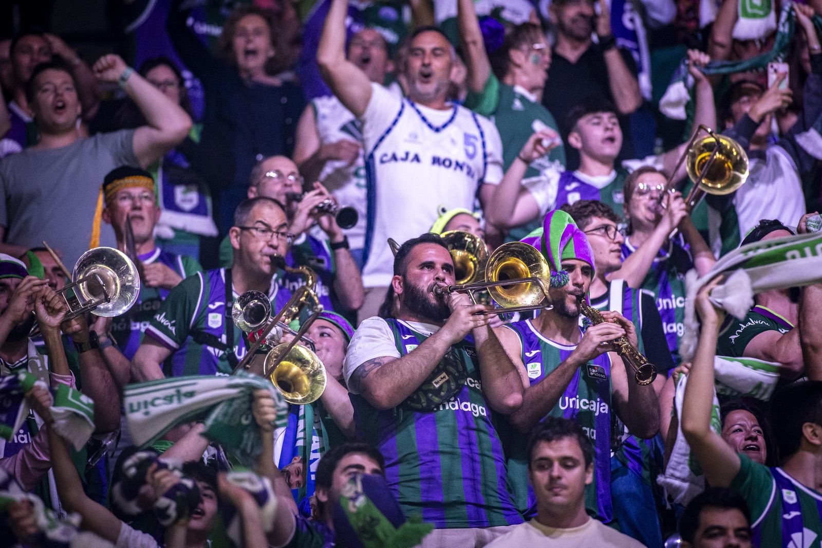 Las fotos del AEK Atenas-Unicaja de la Final Four de la Basketball Champions League