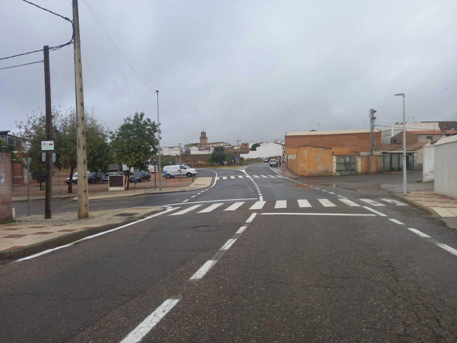 Una de las travesías en las que se ha intervenido.