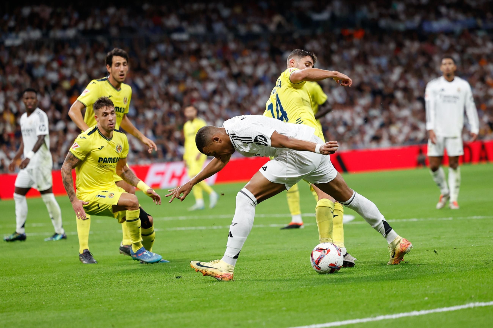 Las mejores imágenes del Real Madrid - Villarreal