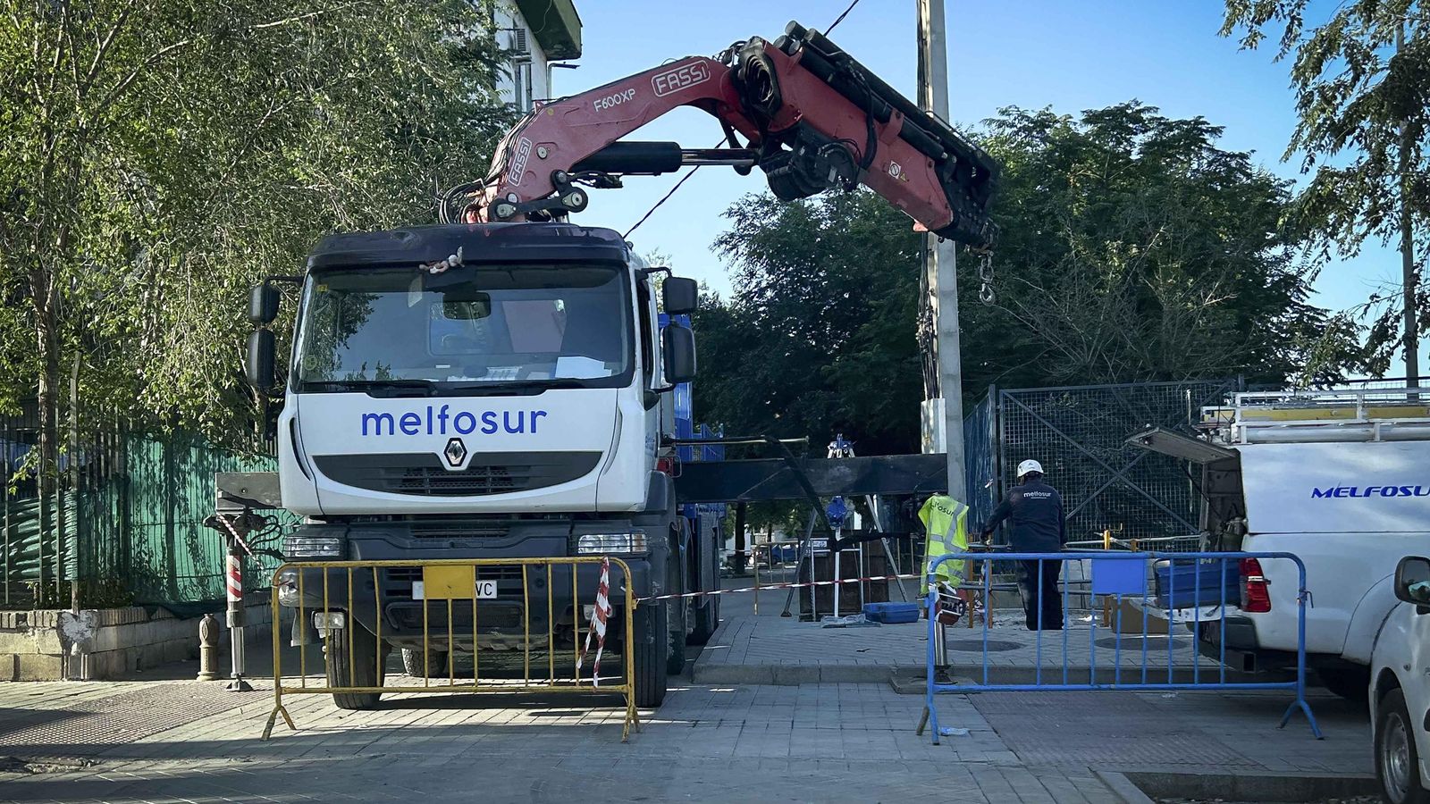 Trabajos de modernización de un transformador con telemandos