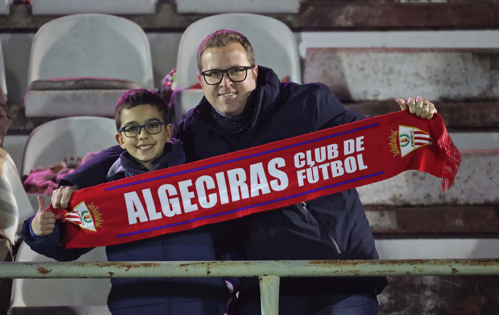 Búscate en el Nuevo Mirador durante el Algeciras - Real Madrid Castilla de Primera Federación