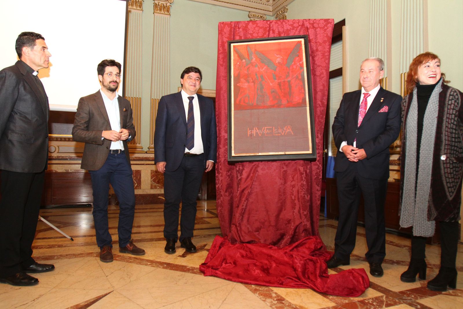 El Cristo de las Cadenas centra el cartel de la Semana Santa de Huelva de 2019
