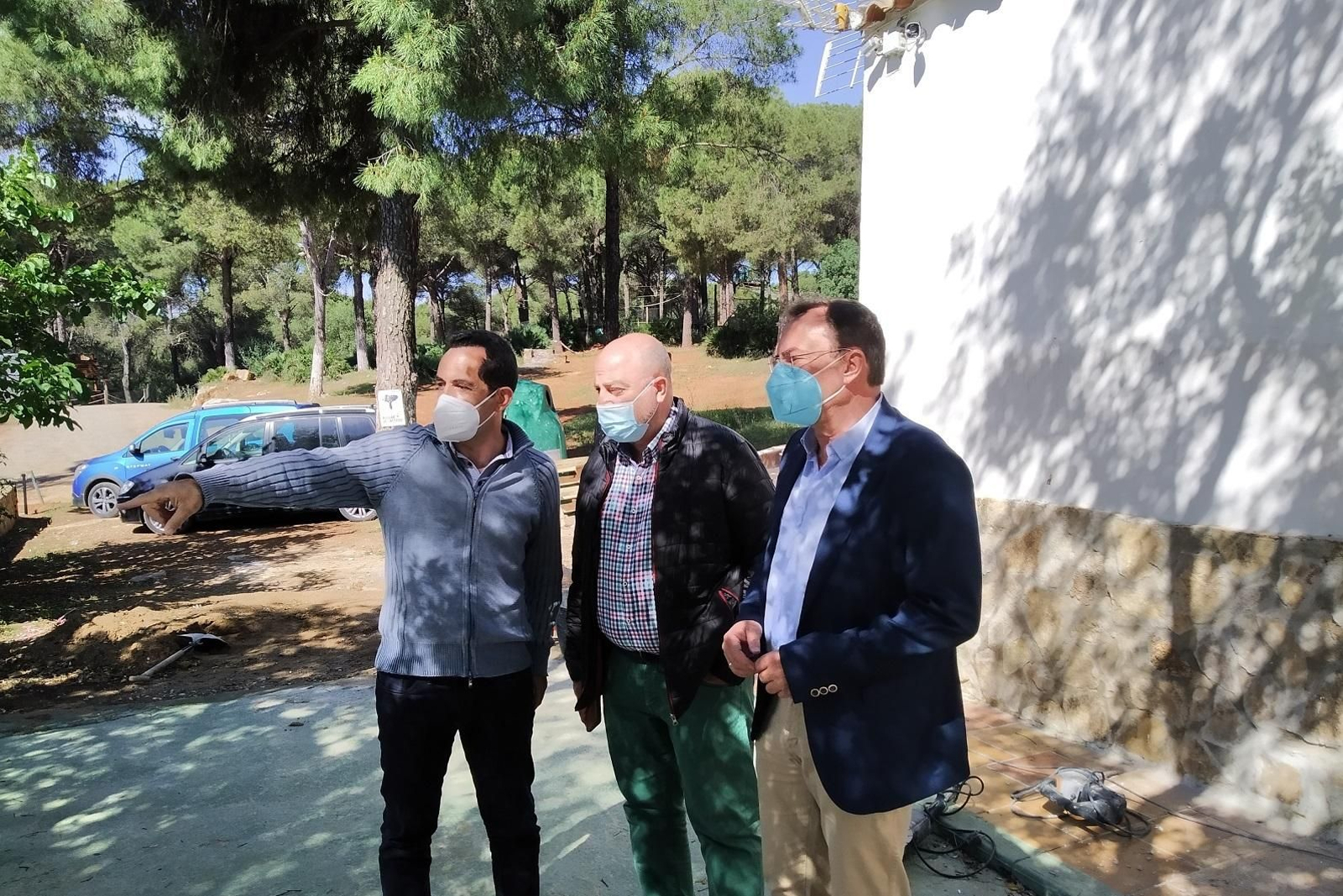 Visita institucional al Parque Periurbano La Sierrezuela.