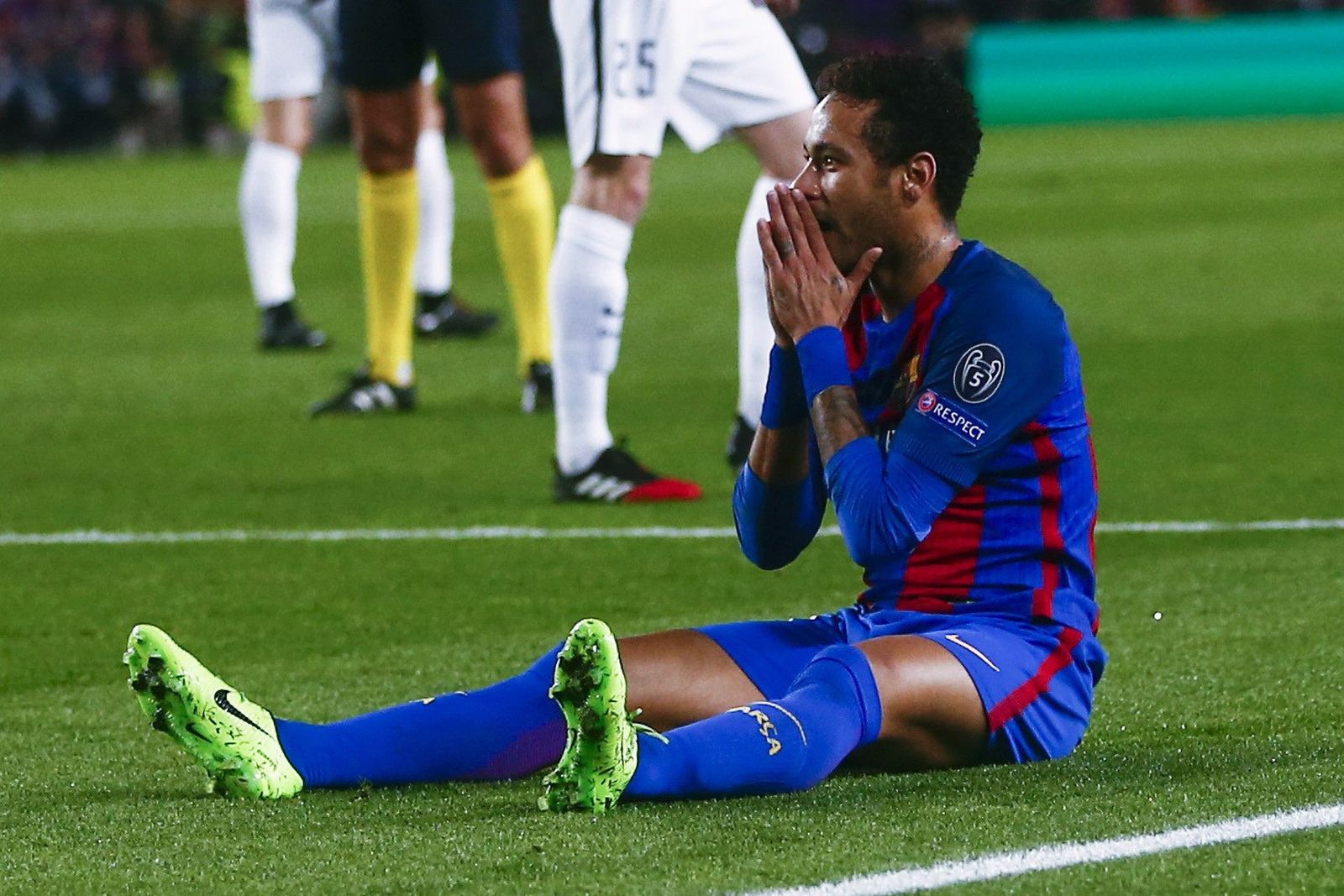 El Barcelona-PSG, en imágenes