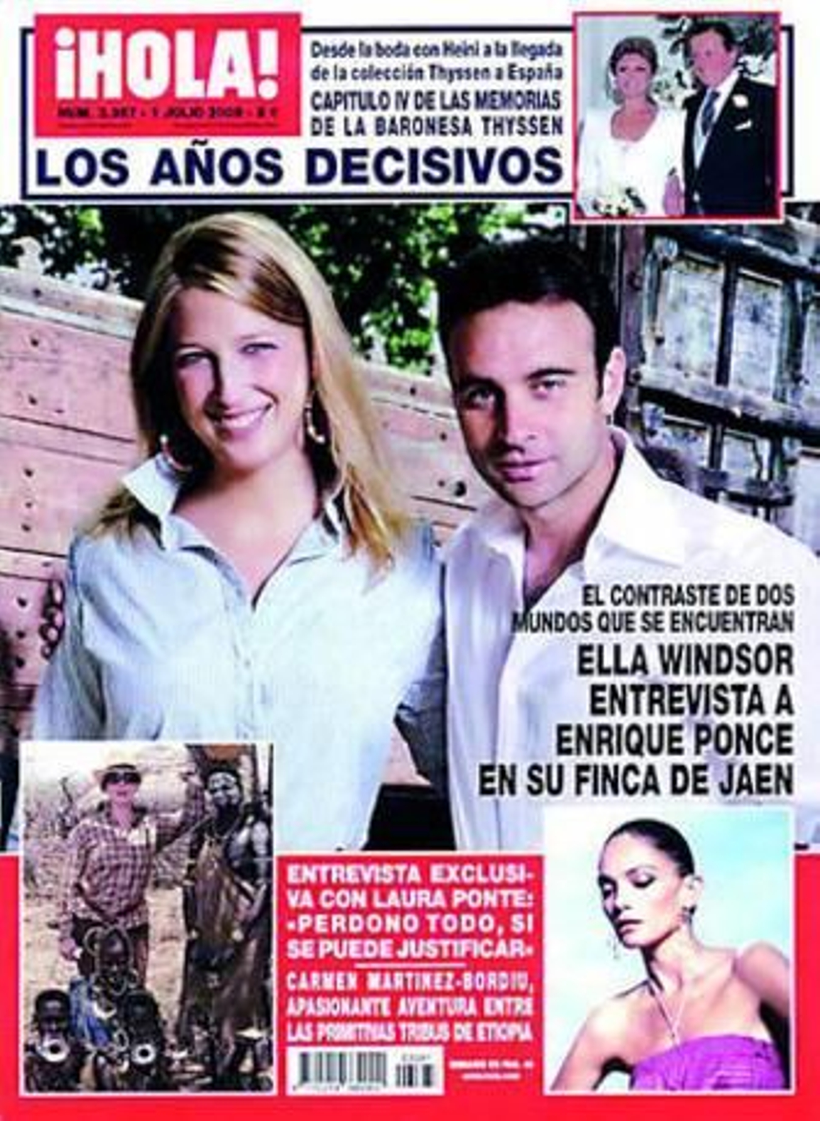 Enrique Ponce 'araña' la fama y Carmencita la consume