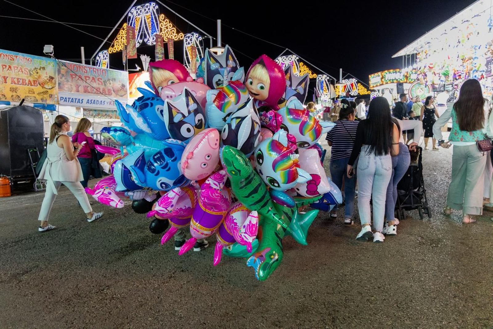 Así disfrutan los jiennenses de feria de San Lucas