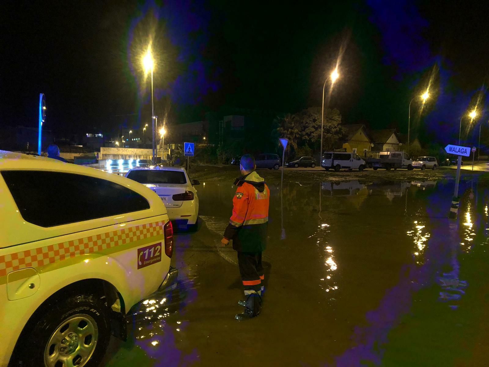 Fotos de las incidencias por la lluvia en Cártama