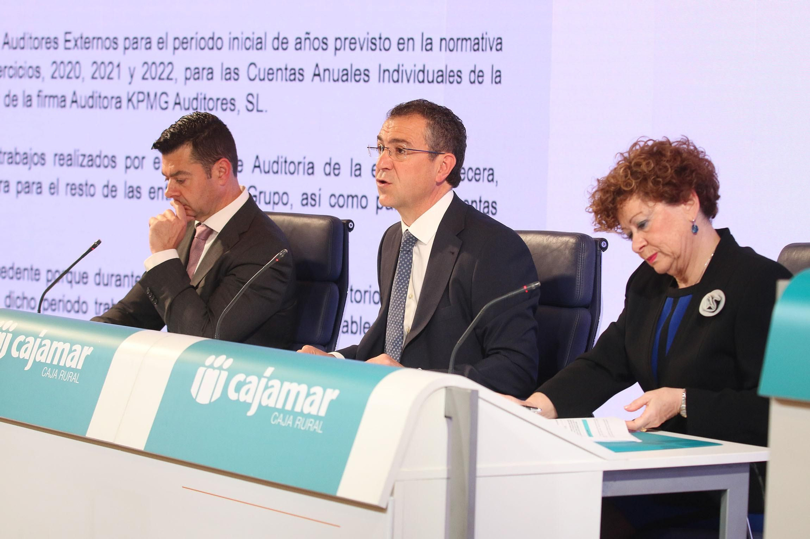 Fotogalería de la Asamblea General de Cajamar