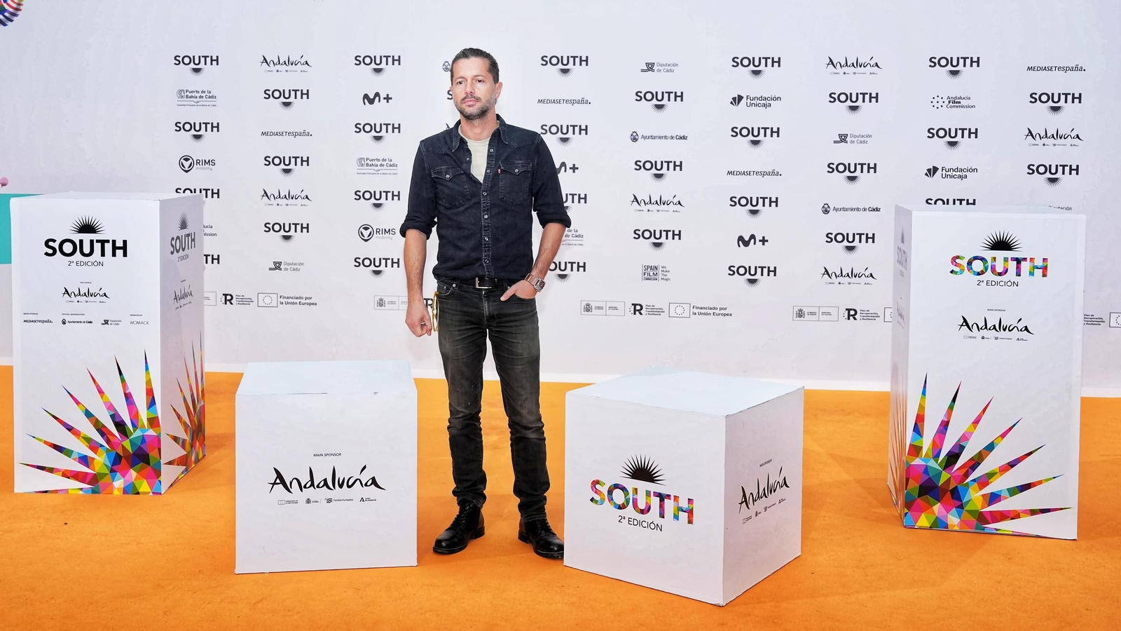 Las imágenes del photocall del martes 29 del 'South Series Festival Cádiz' con Oscar Casas y Javier Gutierrez entre otros