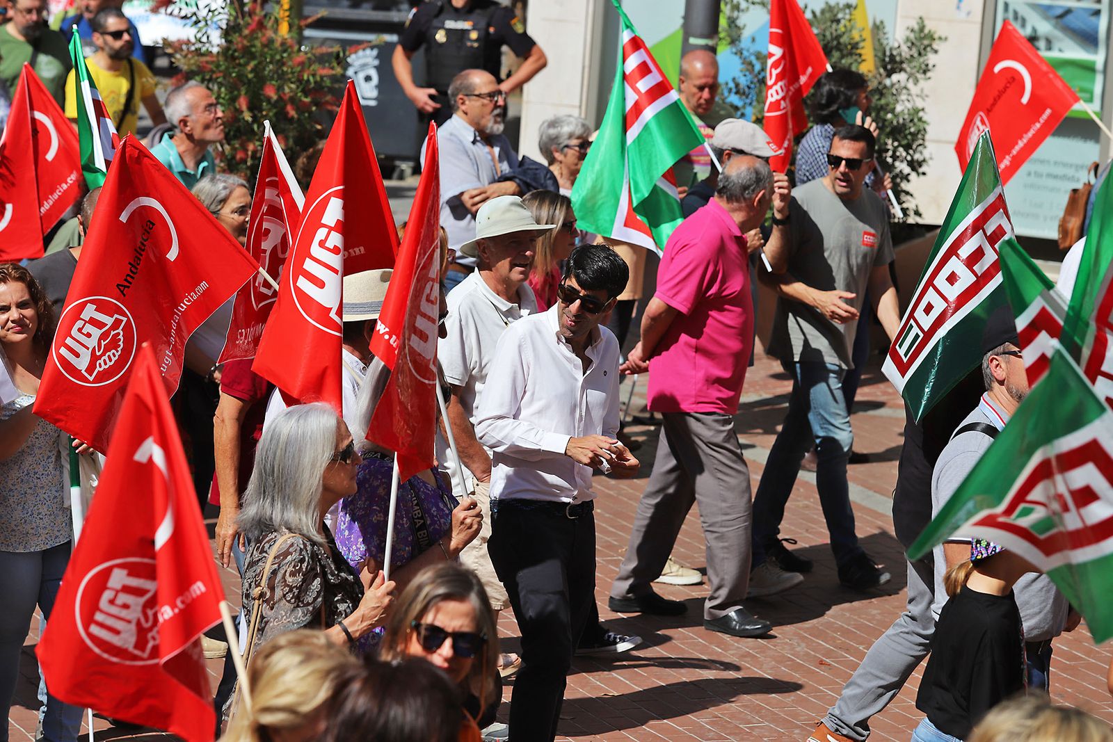 Imágenes de la Manifestación por el Día del Trabajador 2023 en Huelva