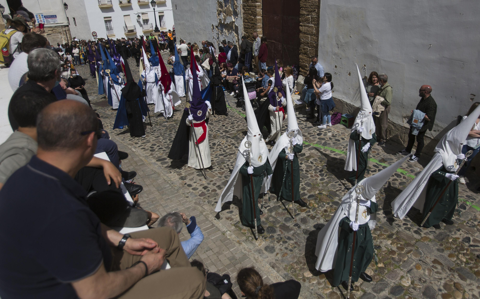 Las imágenes de la cofradía del Santo entierro en la Semana Santa de Cádiz 2022