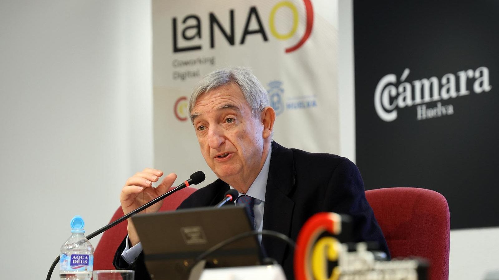 Rafael Dezcallar durante su conferencia sobre el mercado chino.