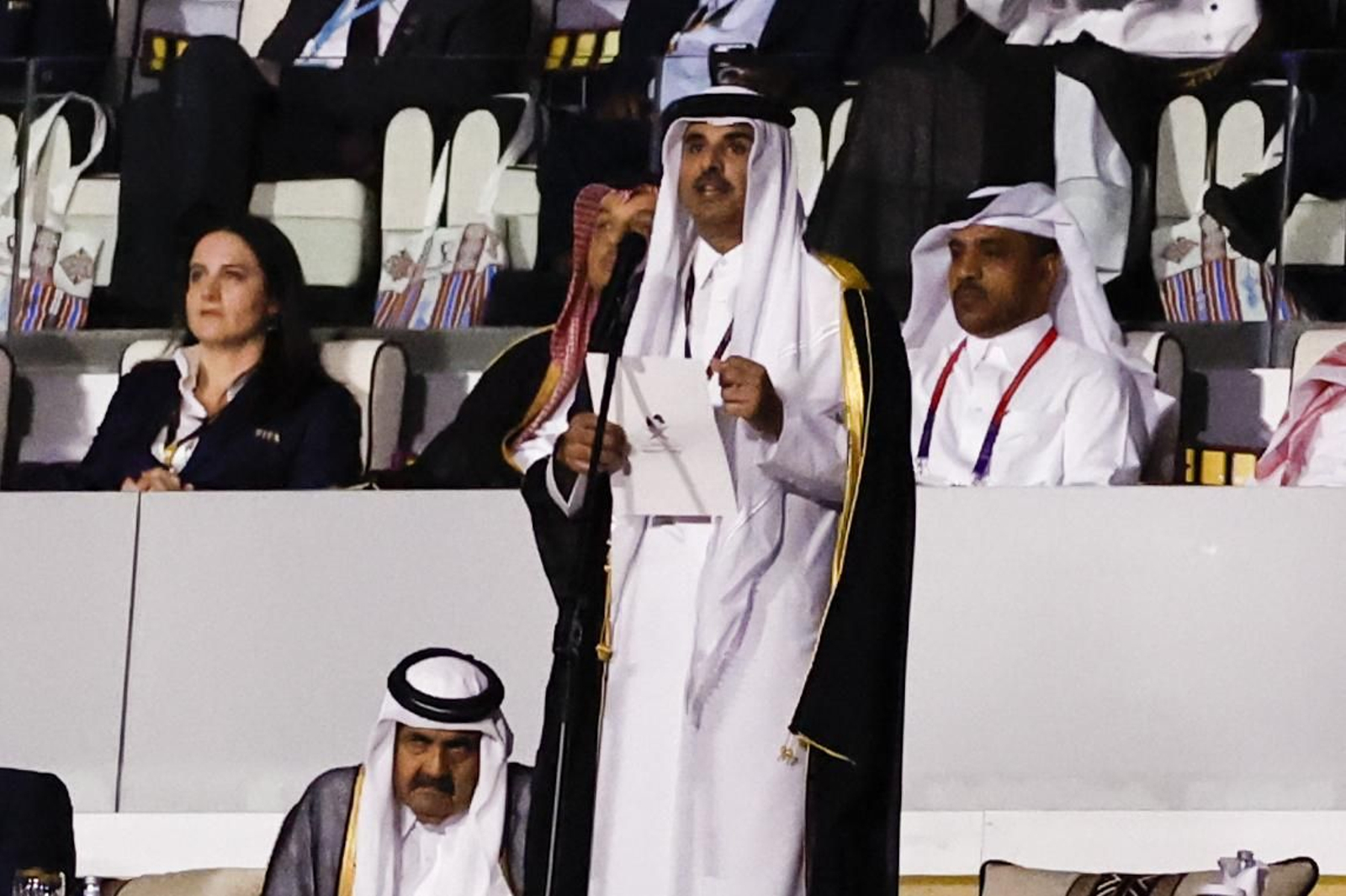 Las fotos de la ceremonia de inauguración del Mundial de Qatar 2022