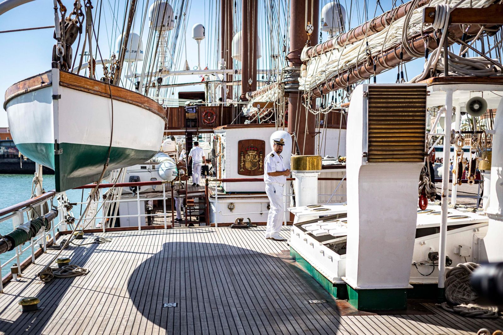 Las imágenes de la llegada del 'Juan Sebastián de Elcano' a Cádiz