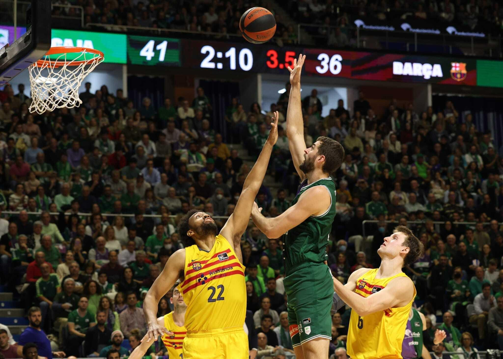 Las fotos del Unicaja - Barcelona