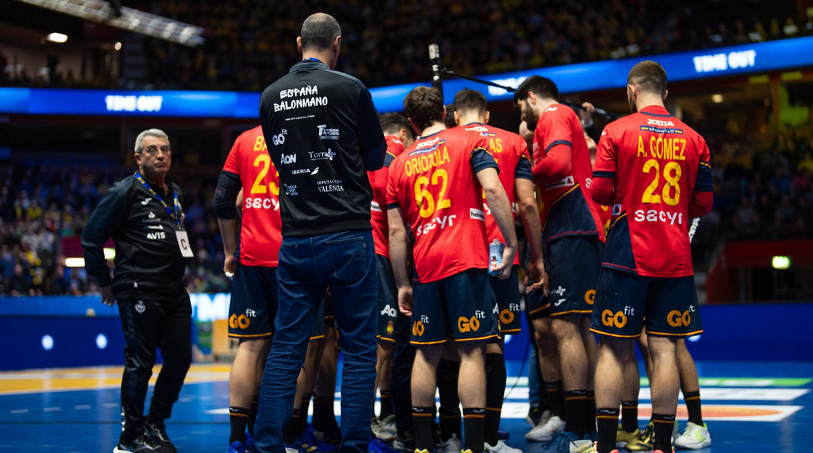 El combinado español, en un encuentro reciente