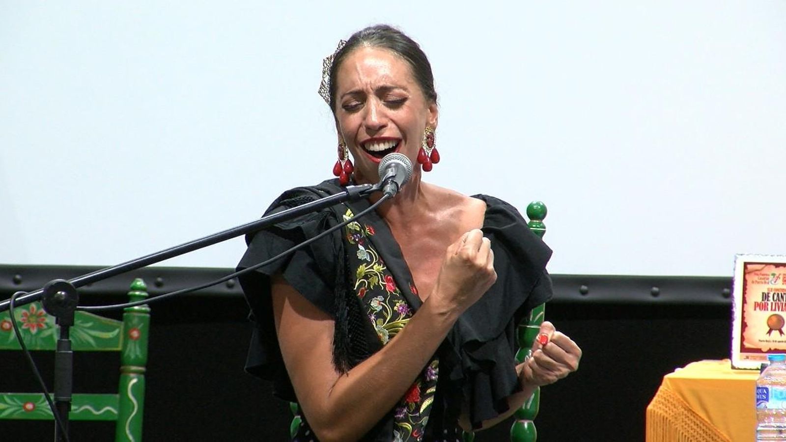 La cantaora de Puebla del Río, Tamara Aguilera, fue la ganadora del concurso de cante libre
