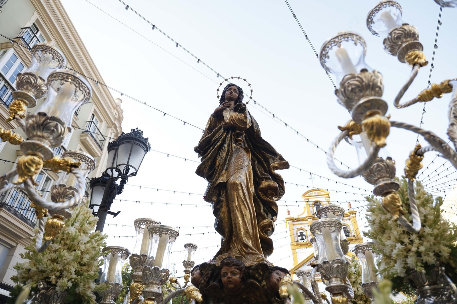 Galería de fotos de la procesión en La Línea por el 100 aniversario del patronazgo de la Inmaculada Concepción