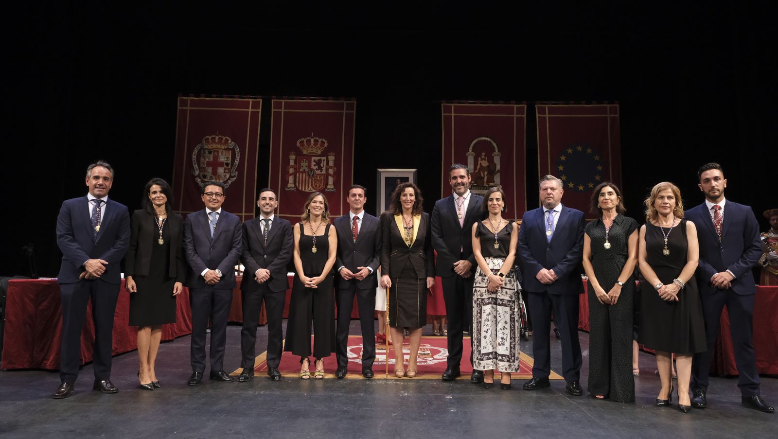 Imágenes de la investidura como Alcaldesa de Almería, de María del Mar Vázquez Agüero