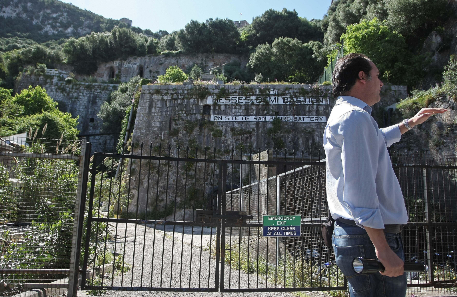 Las Defensas del Norte de Gibraltar, en imágenes